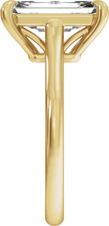 14K Yellow Gold 3 CTW Lab-Grown Diamond Engagement Ring
