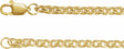 14K Yellow Gold-Filled 2.8 mm Cable 7" CHain