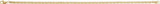 14K Yellow Gold-Filled 2.8 mm Cable 7" CHain