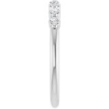 14K White Gold 1/5 CTW Lab-Grown Diamond Anniversary Band