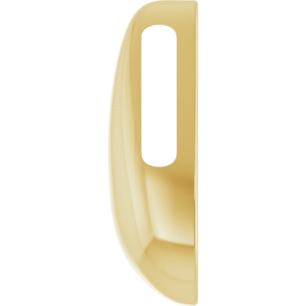 14K Yellow Gold Teardrop Slide Pendant 