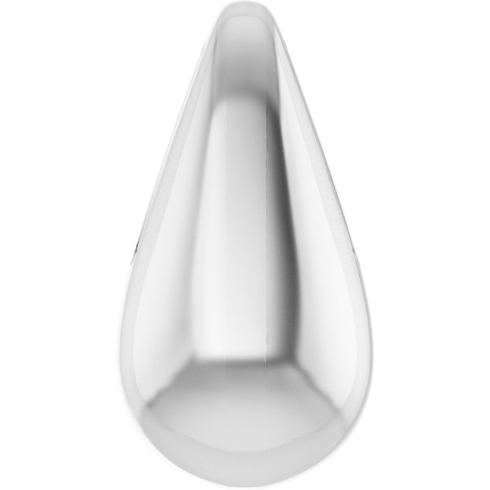 Sterling Silver Teardrop Slide Pendant 
