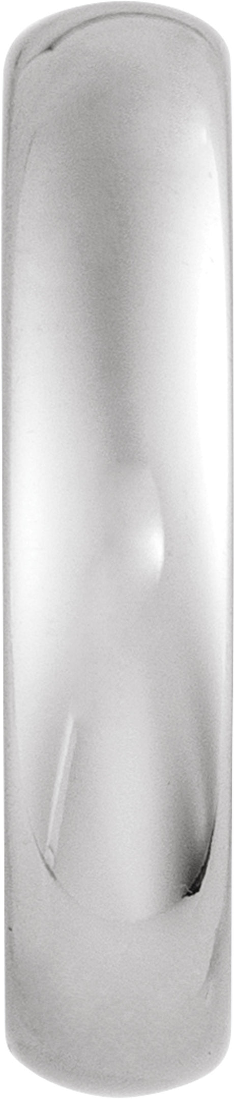 Tungsten 5 mm European-Style Comfort-Fit Band