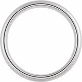 Tungsten 7 mm European-Style Comfort-Fit Band