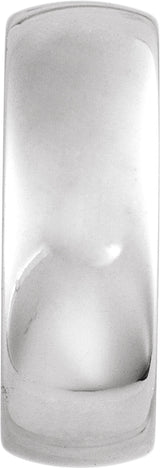 Tungsten 8 mm European-Style Comfort-Fit Band