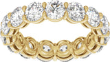 14K Yellow Gold 4 3/4 CTW Lab-Grown Diamond Low Profile Eternity Band