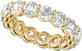 14K Yellow Gold 4 3/4 CTW Lab-Grown Diamond Low Profile Eternity Band