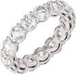 14K White Gold 4 3/4 CTW Lab-Grown Diamond Low Profile Eternity Band