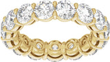 14K Yellow Gold 4 3/4 CTW Lab-Grown Diamond Low Profile Eternity Band