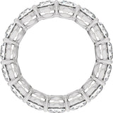 14K White Gold 4 3/4 CTW Lab-Grown Diamond Low Profile Eternity Band