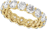 14K Yellow Gold 4 3/4 CTW Lab-Grown Diamond Low Profile Eternity Band