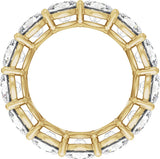 14K Yellow Gold 7 1/4 CTW Lab-Grown Diamond Low Profile Eternity Band