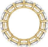 14K Yellow Gold 7 1/4 CTW Lab-Grown Diamond Low Profile Eternity Band