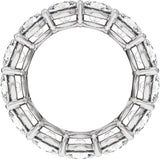 14K White Gold 7 1/4 CTW Lab-Grown Diamond Low Profile Eternity Band