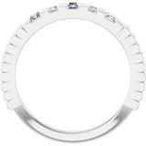 14K White Gold 1/4 CTW Lab-Grown Diamond Anniversary Band