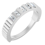 14K White Gold 1/4 CTW Lab-Grown Diamond Anniversary Band