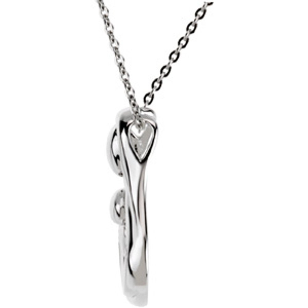 Sterling Silver 1 Child Mother's Embrace 16" Necklace