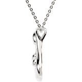 Sterling Silver 2 Child Mother's Embrace 18" Necklace