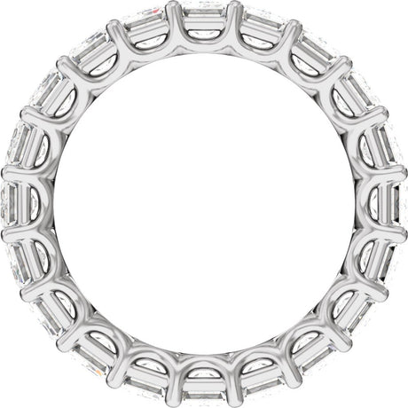 14K White Gold 6 1/3 CTW Lab-Grown Diamond Low Profile Eternity Band