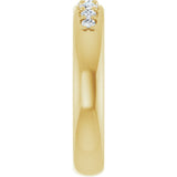 14K Yellow Gold 1/3 CTW Lab-Grown Diamond Band