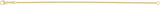 14K Yellow Gold 1.2 mm Boa Snake 7" Chain