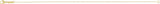 14K Yellow Gold .8 mm Diamond-Cut Curb 7" Chain
