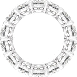 Platinum 4 3/4 CTW Lab-Grown Diamond Low Profile Eternity Band