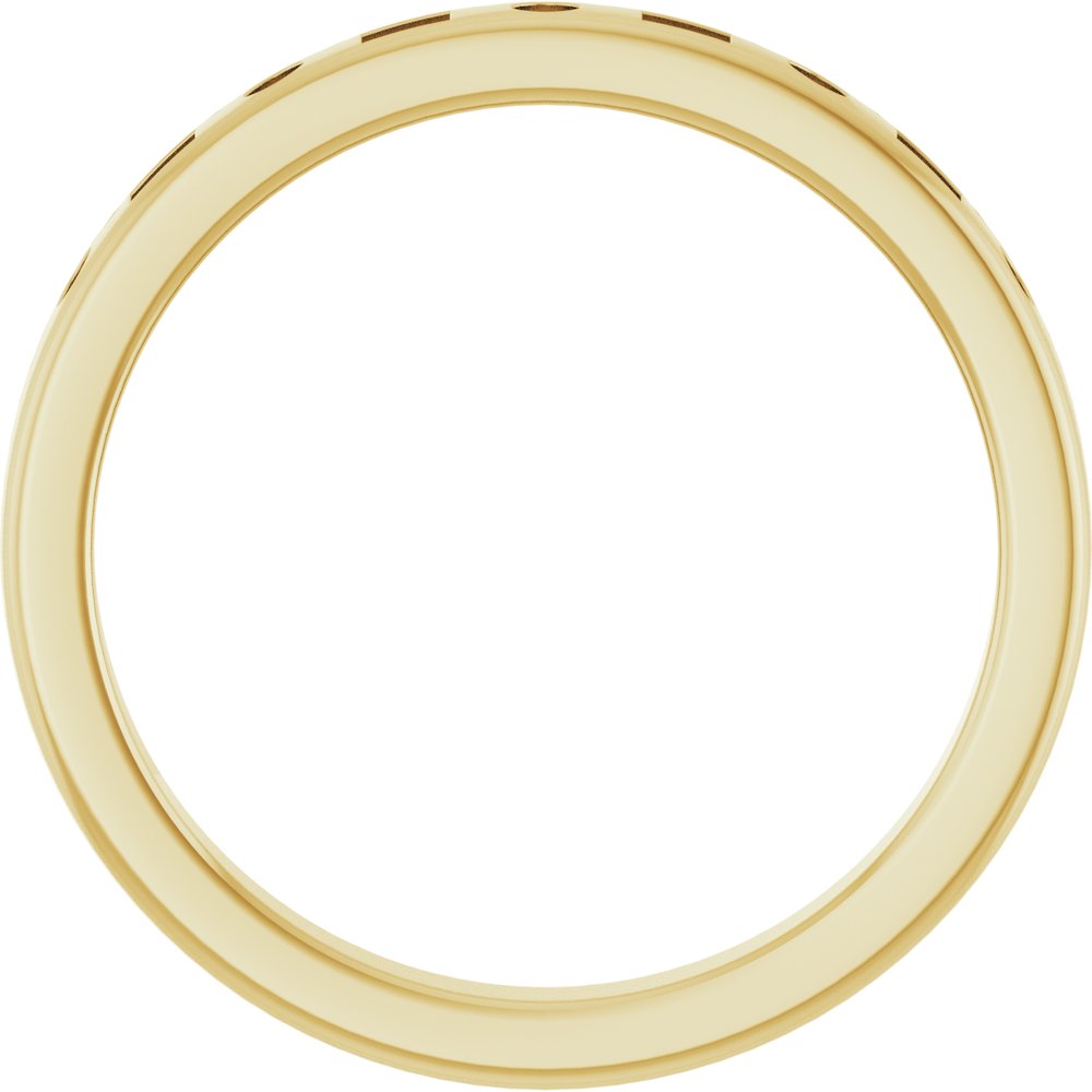 14K Yellow Gold 1/8 CTW Natural Diamond Anniversary Band
