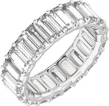 14K White Gold 4 5/8 CTW Lab-Grown Diamond Low Profile Eternity Band
