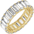 14K Yellow Gold 4 5/8 CTW Lab-Grown Diamond Low Profile Eternity Band