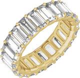 14K Yellow Gold 4 5/8 CTW Lab-Grown Diamond Low Profile Eternity Band