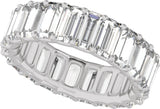 14K White Gold 4 5/8 CTW Lab-Grown Diamond Low Profile Eternity Band