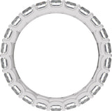 Platinum 4 5/8 CTW Lab-Grown Diamond Low Profile Eternity Band