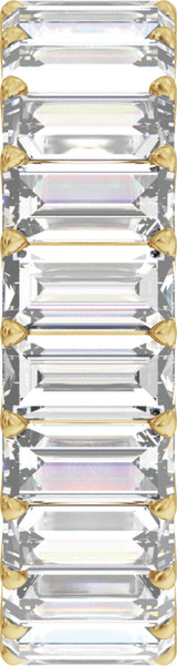 14K Yellow Gold 4 5/8 CTW Lab-Grown Diamond Low Profile Eternity Band