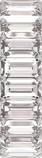 Platinum 4 5/8 CTW Lab-Grown Diamond Low Profile Eternity Band