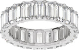 Platinum 4 5/8 CTW Lab-Grown Diamond Low Profile Eternity Band