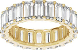 14K Yellow Gold 4 5/8 CTW Lab-Grown Diamond Low Profile Eternity Band