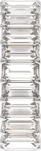 Platinum 4 5/8 CTW Lab-Grown Diamond Low Profile Eternity Band