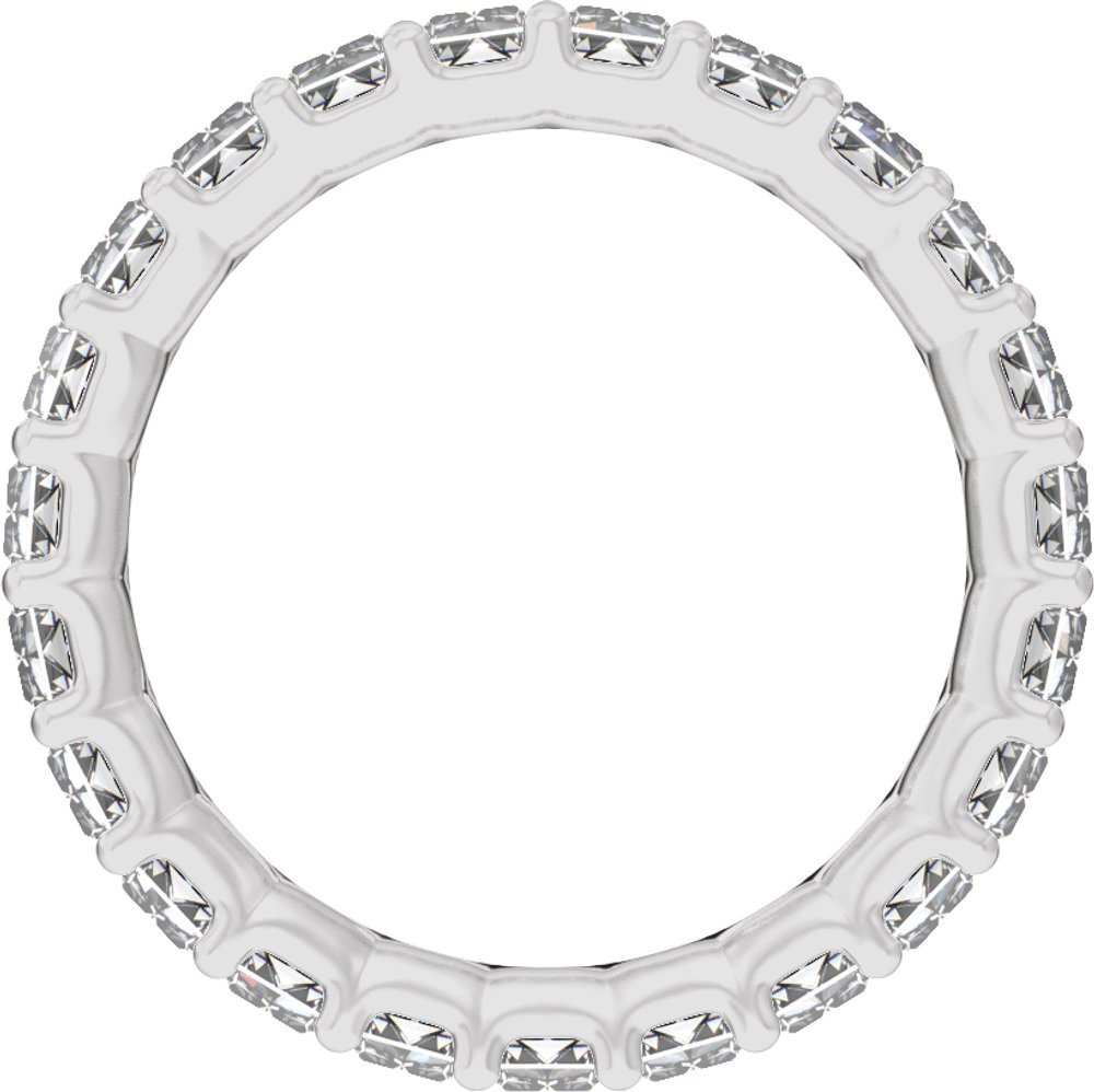 14K White Gold 4 5/8 CTW Lab-Grown Diamond Low Profile Eternity Band