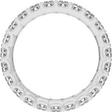 Platinum 4 5/8 CTW Lab-Grown Diamond Low Profile Eternity Band