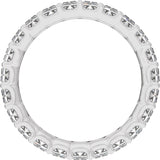Platinum 4 5/8 CTW Lab-Grown Diamond Low Profile Eternity Band