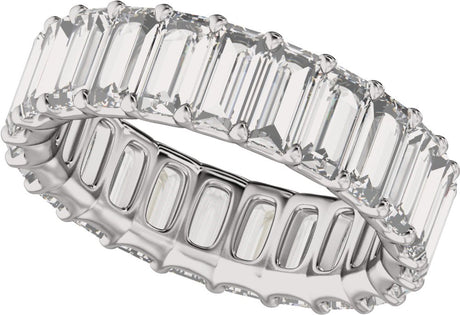 Platinum 4 5/8 CTW Lab-Grown Diamond Low Profile Eternity Band