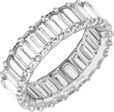 Platinum 4 5/8 CTW Lab-Grown Diamond Low Profile Eternity Band