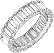 14K White Gold 4 5/8 CTW Lab-Grown Diamond Low Profile Eternity Band