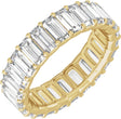 14K Yellow Gold 4 3/4 CTW Lab-Grown Diamond Low Profile Eternity Band
