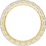 14K Yellow Gold 4 3/4 CTW Lab-Grown Diamond Low Profile Eternity Band