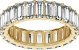 14K Yellow Gold 4 3/4 CTW Lab-Grown Diamond Low Profile Eternity Band