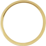 14K Yellow Gold 1/5 CTW Lab-Grown Diamond Band