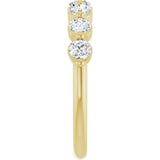 14K Yellow Gold 5/8 CTW Lab-Grown Diamond Anniversary Band