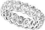 14K White Gold 7 3/4 CTW Lab-Grown Diamond Low Profile Eternity Band